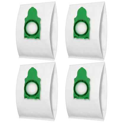 8300AM / 8300ER Vacuum Bags Compatible with SEBO Airbelt E Series (E1 / E2 / E3) Canister Vacuum - Large Capacity Dust Bag Replacement Parts Accessories Kit (4 Pack) - color: 4 Pack