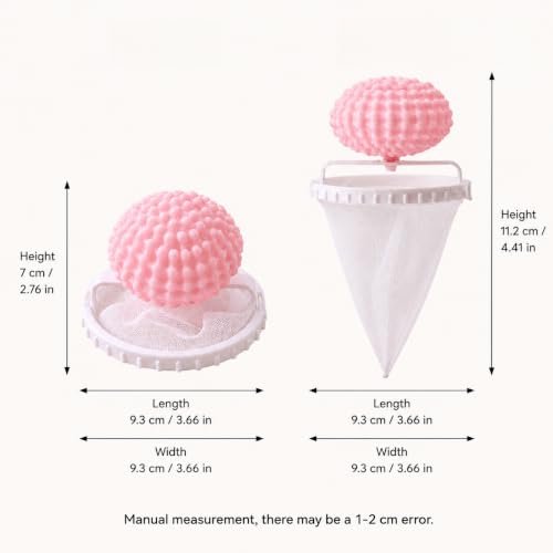Reusable Washing Machine Lint Filter, Floating Laundry Mesh Bag Hair Catcher, Debris Remover Ball for Clothes Washer, Towels, Socks, Pet Hair, Fluff, Lint and Small Particle Yellow - color: Yellow