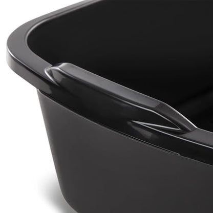 Plastic Wash Tub Dishpan Basin and Foot Bath for Soaking Feet