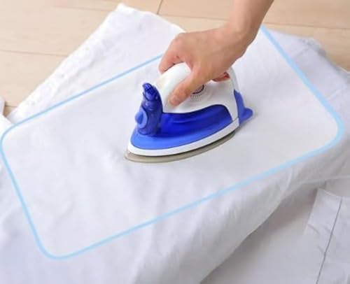 1PC White Protective Ironing Scorch-Saving Mesh Pressing Pad Mesh Cloth,Deft Processed,No Melt Pressing Cloth for Easy Ironing and Protection,Crafts and Sewing (16x24),Quilting Notions