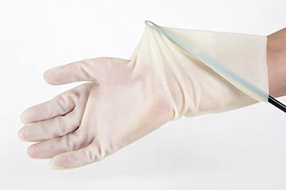 Cleaning Gloves Dishwashing Kitchen Gloves Reusable Rubber 3 Pairs White, Medium - size: Medium