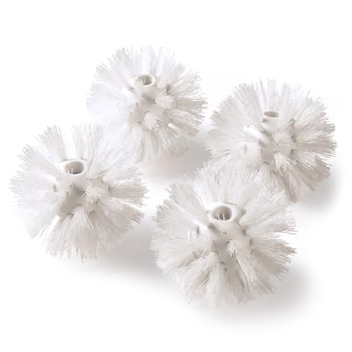 4Pcs Reusable Laundry Balls Anti-Tangle Washing Machine Balls with Bristles - color: 4pcs