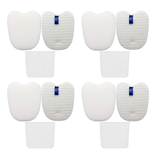 Lemige Vacuum Filters Replacement Kit for Shark Rocket DuoClean HV380 - size: 4 Pack