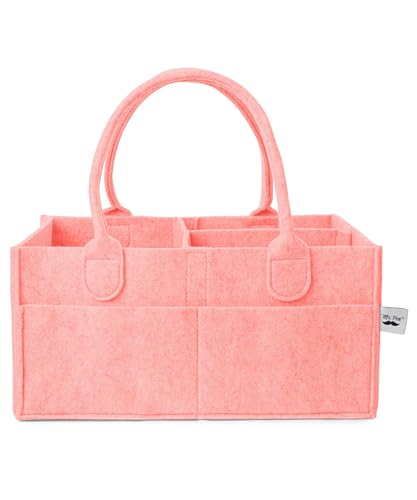 Mr. Pen- Baby Diaper Caddy Organizer, Pink - color: Pink, size: 1 Pack, Regular