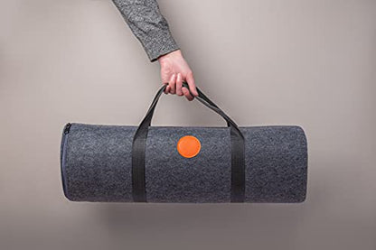 Extra Large Wool Pressing Mat 22" x 60" with Carrying Case – 100% New Zealand Wool Ironing Pad for Quilting, Sewing & Embroidery – Heat Retaining & Double-Sided Pressing Surface - color: 22" x 60"