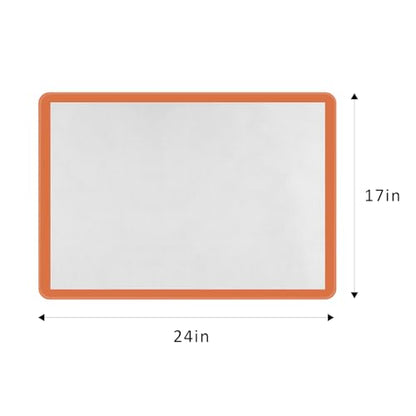 Applique Fusing Mat,17" x 24"Applique Pressing Sheet with See-Through Design for Arts Crafts Creation,Silicone Mat Including Bonus Teflon Coated Pressing Sheet and Silicone Iron Rest Pad - size: 17" x 24"