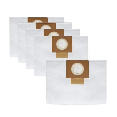49-90-1979 6 Gallon Vacuum Dust Bags for Milwau-kee 0910 Dust Extractor - color: 5 Pack