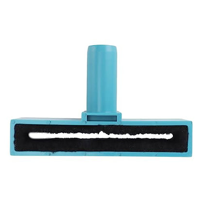 Ceiling Fan Cleaner, Reusable Ceiling Fan Blade Brush with 0.8 Foot Pole Washable Ceiling Fan C Leaning Brush Flexible Dusting Fan Vacuum Cleansing Tool for Home (Blue) - color: Blue