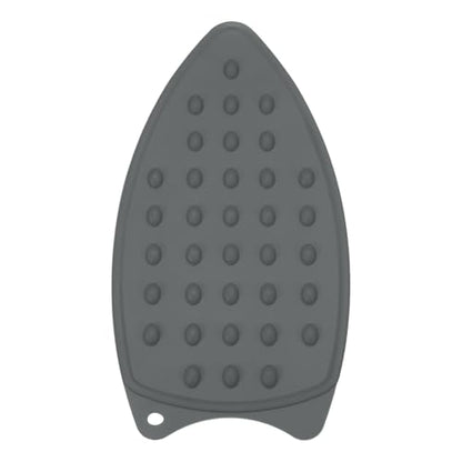 PATIKIL Silicone Iron Rest Pad, Multipurpose Hot Heat Resistant Iron Rest Plate Protective Pad for Ironing Board Hot Resistant Steamer Steam Compact Mat, Gray - color: Gray