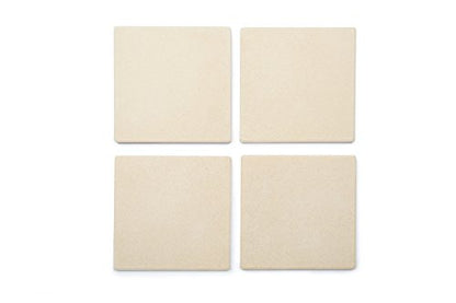 Outset Pizza Grill Stone Tiles For Oven and Grill, Set of 4 Baking Stones for Pizza, Bread & More - style: Pizza Grill Stone Tiles: Set of 4