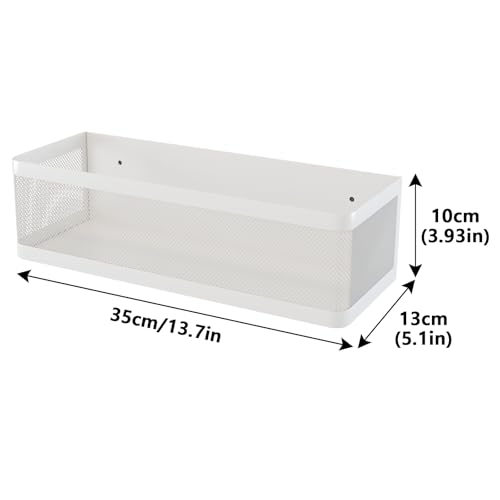 Magnetic Shelf for Washing Machine, White, L13.78in*W5.12in*H3.94in - color: White, size: L13.78in*W5.12in*H3.94in