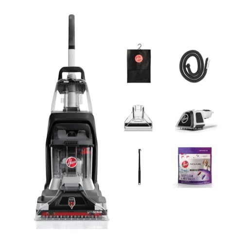 Hoover PowerScrub XL Pet Carpet Cleaner Machine for Carpet and Upholstery - style: PowerScrub XL Pet & Paws and Claws Pods