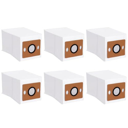 Replacement Dust Bags for ILIFE A12 Pro/ A30 Pro/ V9 Pro Self Emptying Robot Vacuum Cleaner, ILIFE Robot Vacuum Replacement Parts Robot Vacuum Bags Vacuum Dust Bag Accessories (6 Pack) - color: 6 Pack