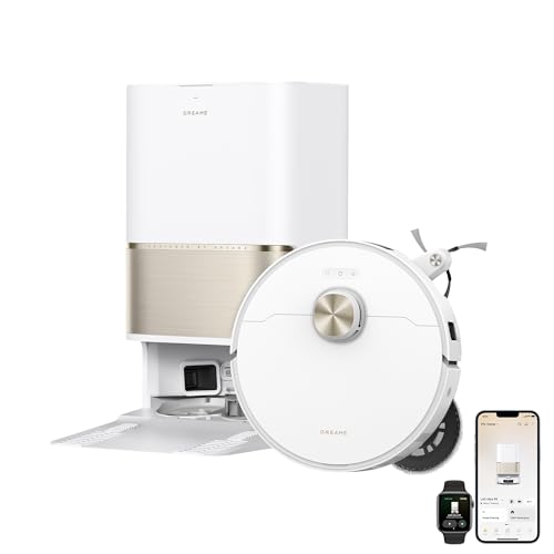 dreame L60 Ultra PE Robot Vacuum and Mop with 220+ Object Recognition - color: White, size: L60 Ultra PE