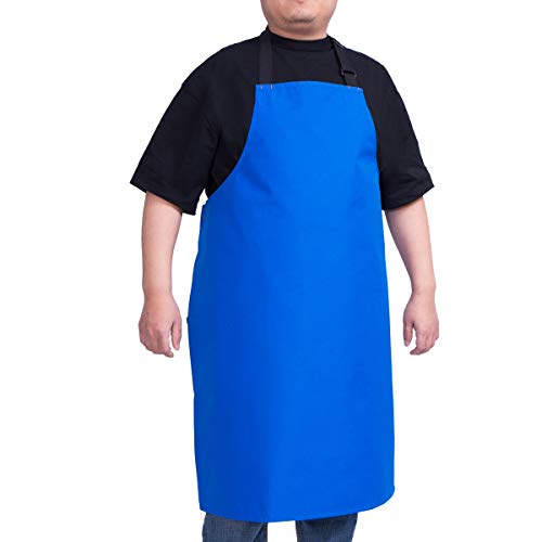 Waterproof Apron for Men and Women - Blue - color: Blue