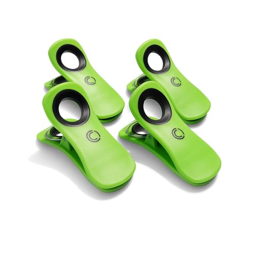 Core Clip Towel Clips for Beach Chairs Pool & Lounge Chairs on Cruise Boat - color: Green