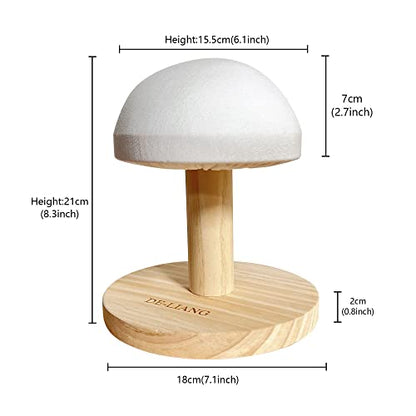 Tailors Ironing Board with Pine Wood Base, Cotton Cover Tailors Point Press Clapper - Protects Garments, Multi Pressing Board for Anywhere You Want - Seams, Collars, Cuffs, Points, Hems - color: White