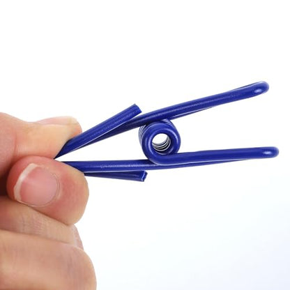30pcs Chip Clips, 2.2 inch Bag Clips, Small Metal Clothes Pins, Colored - color: 30pcs-metal