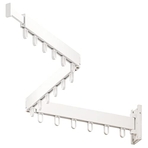 LIENAHU Clothes Drying Rack,Laundry Drying Rack,Clothes Rack Wall Mount,Wall Mounted Clothes Hanger Rack,Laundry Rack Folding,Retractable Clothing Rack,Collapsible Clothes Hanging Rack(Loop,White) - size: Loop,White