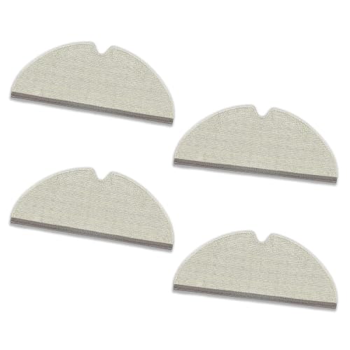 SONGRUI Mop Pads Compatible for Roborock Q5 Pro, Q8 Max, Q7 Max, S5 Max, E4 - color: 4 Mop Pads