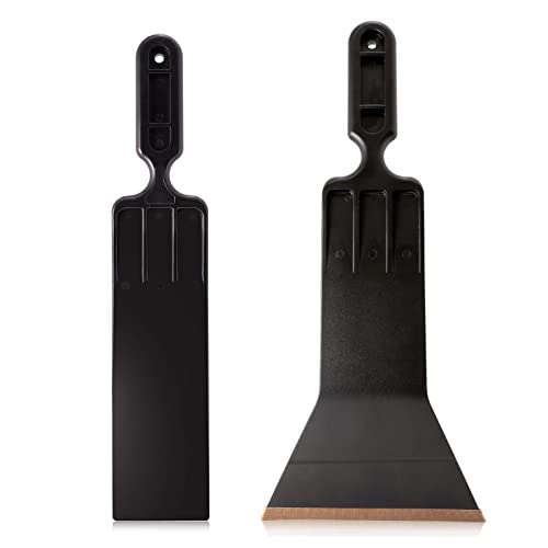 NEWISHTOOL Window Tint Tools Bulldozer Squeegee Kit, Long Handle Tint Tools - color: Black