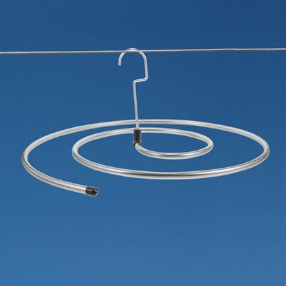 Cabilock Spiral Laundry Drying Rack 11X15 Inch Space-Saving Hanger for Bed Sheets Blankets Towels Indoor Outdoor Use