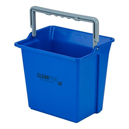 Restaurantware 6 qt Blue Cleaning Bucket - color: Blue, size: 6 Quarts
