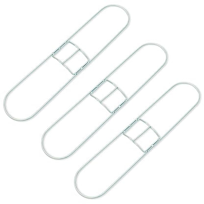 Kleen Handler Commercial Dust Mop Frame 24 Inch, Hardwood Floors, 3-Pack - color: Steel Frame - 24 Inch, size: 3 Pack
