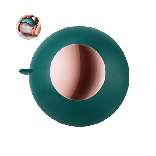 Washable Reusable Gel Lint Roller for Pet Hair, Green - color: Green-1pcs