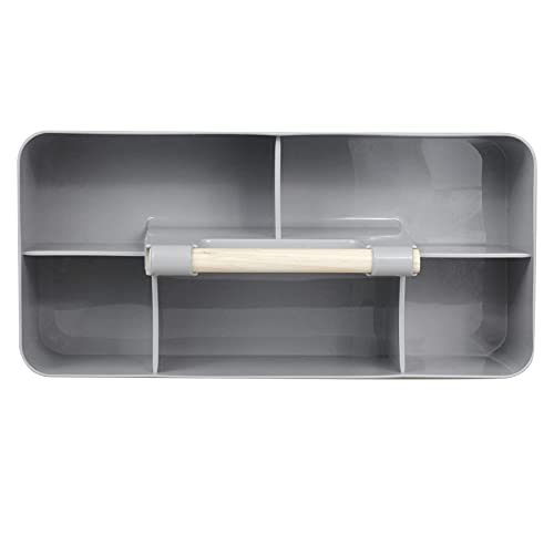 Baby Shower Caddy Plastic Nursery Portable Storage Organizer Gray - color: Grey