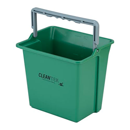 Restaurantware 6 qt Green Cleaning Bucket - color: Green, size: 6 Quarts