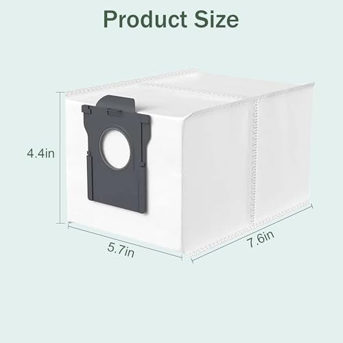 20-Pack Dust Bags Set for DREAME X40 Ultra, X50 Ultra, L40 Ultra, L10s Ultra | Large Capacity Replacement Bags Compatible with X50, L50, L40s Ultra & Mova P10 Pro Ultra - style: 20 Dust Bags