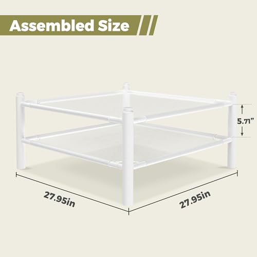 Sweater Drying Rack, 2-Pack Stackable Flat Mesh Clothes Drying Rack - size: 2-Pack