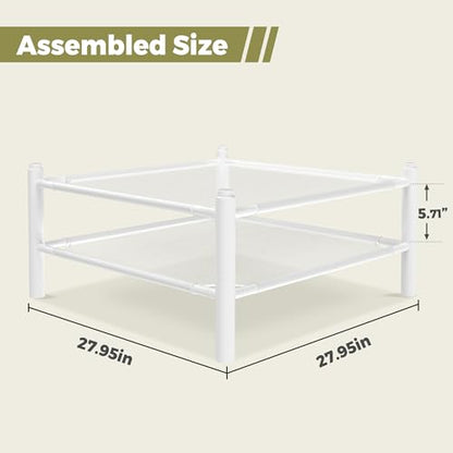 Sweater Drying Rack, 2-Pack Stackable Flat Mesh Clothes Drying Rack - size: 2-Pack