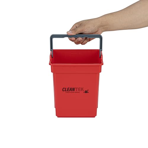 Restaurantware 4 qt Red Cleaning Bucket - color: Red, size: 4 Quarts