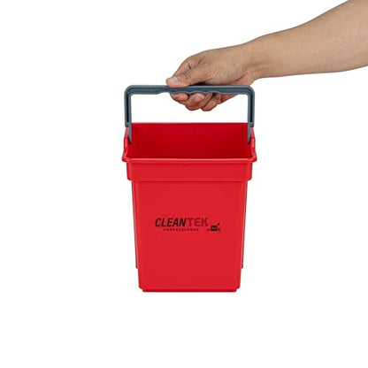 Restaurantware 4 qt Red Cleaning Bucket - color: Red, size: 4 Quarts