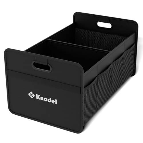 K KNODEL Foldable Trunk Storage Organizer for Car and Suv (Small, Black) - color: Black, size: Small