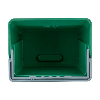 Restaurantware 6 qt Green Cleaning Bucket - color: Green, size: 6 Quarts