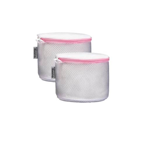 Mamlyn Mesh Bra Bags for Washing Machine, Lingerie wash Bags for Laundry (set of 2) - size: Small 6X6