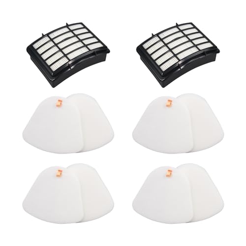 Replacement Filter Compatible with Shark CU512 CU500 CU510 CU512 26 CU520 CU520 26 CU500 26 Navigator Lift-Away XL Multisurface Upright Vacuum (2 Hepa filter and 4 foam filter)
