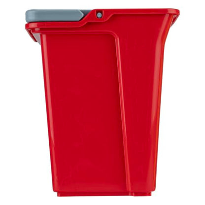 Restaurantware 6 qt Red Cleaning Bucket - color: Red, size: 6 Quarts