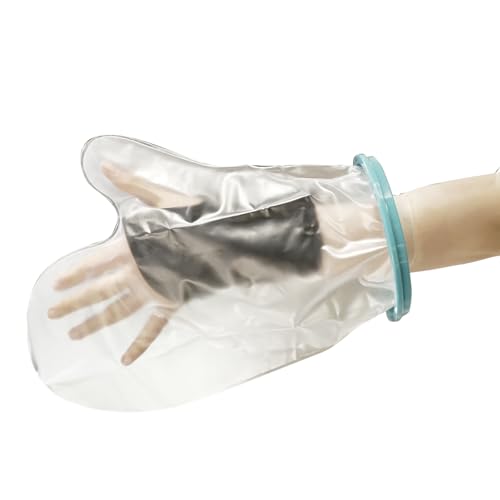 Cast Covers for Shower Hand, Arm, Finger Sleeves Adult, Kids, Youth - color: Hand, style: Reinforced Green