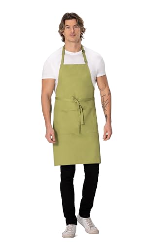 Chef Works Unisex Butcher Apron - color: Lime