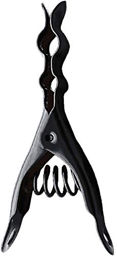 Extreme Clothespins | Stealth Black | Solid 304 Stainless Steel | 20 Pack | Heavy Duty | Anti-Rust | Clothes Pin | Chip Clips | Lifetime Product | No Plastic Parts | Made in Italy - color: Stealth Black
