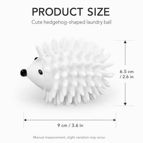 Laundry Hedgehog Ball for Washing Machine, Reusable Laundry Ball Pet Hair Remover for Clothes, Anti-Tangle Washing Ball for Washing Machine, Laundry Cleaning Tool