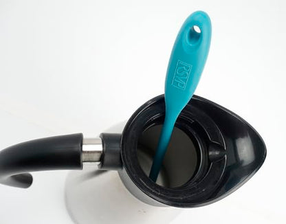 RSVP International Kitchen Scrubber Collection Dishwasher Safe, Silicone Bottle Brush, 12.5", Turquoise - color: Turquoise, size: Silicone Bottle Brush, 12.5"