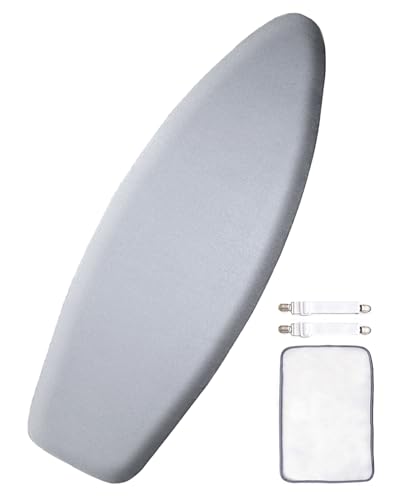 SheeChung Ironing Board Cover and Pad 19"x51",Iron Board Cover with Padding - color: Gray, size: 51"x19"