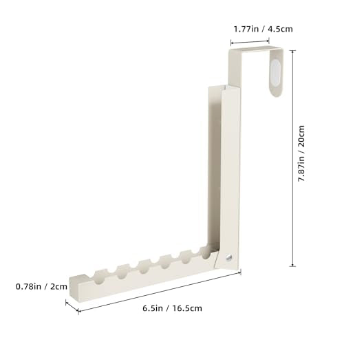 Over the Door Hanger, 2 Pack Foldable Over Door Drying Rack for Laundry - color: Beige