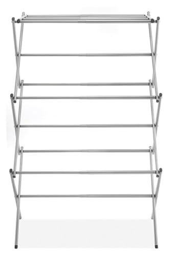 Whitmor Folding Drying Rack - color: 28"l X 15"w X 42"h, size: Large