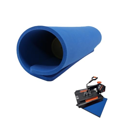LGIB Silicone Heat Press Mat 24x16 Inch, Heat Resistant & Fireproof, Double Sided Washable Pad for Vinyl Ironing, HTV Transfer, Sublimation & Crafting Projects,Blue - color: blue, size: 24*16 in